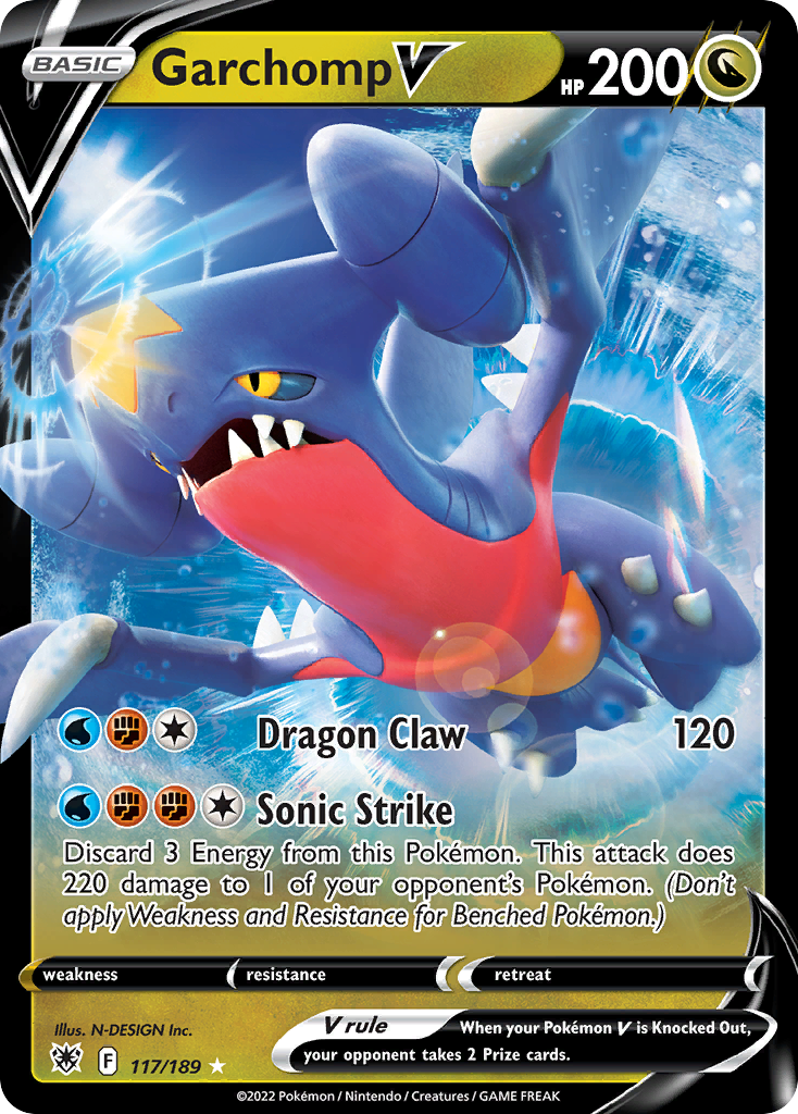 Astral Radiance Garchomp V #117/189